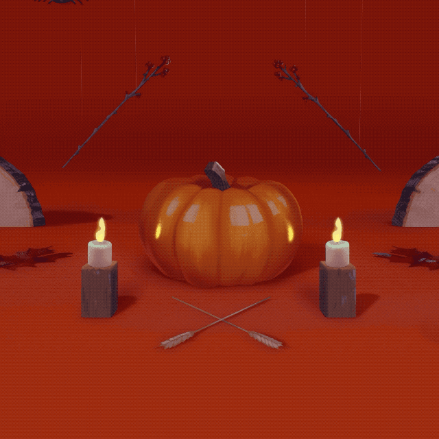 blackmathtv halloween spooky pumpkin black math GIF