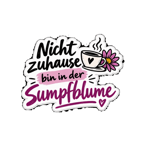 Sumpfblume Sticker by Carola