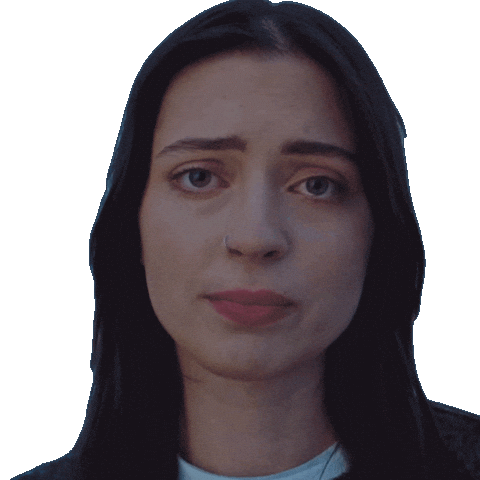 Sad Sticker Sticker by Lizzy McAlpine