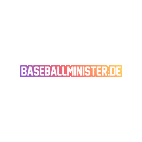 Bm Sticker by Baseballminister.de - Baseballshop