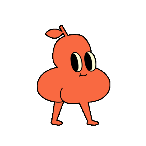 Buah Sticker by Pestapora