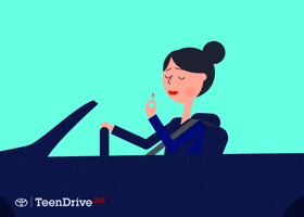 safety driving GIF by Toyota TeenDrive365