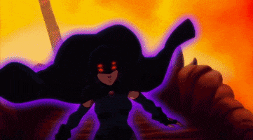 Justice League Vs Teen Titans Raven GIF