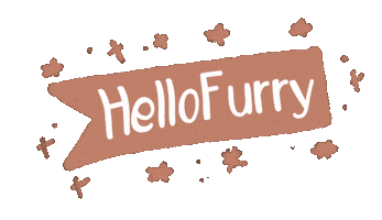 Hellofurry Sticker