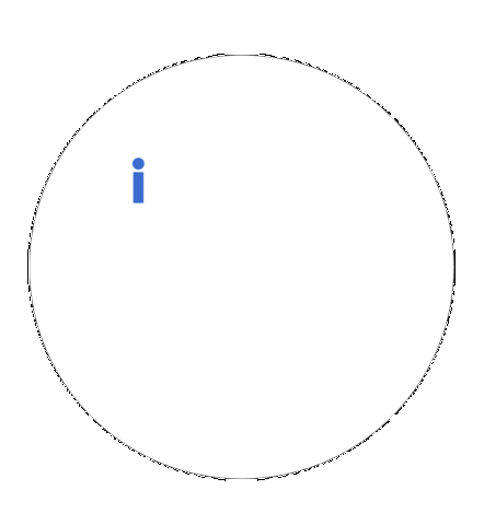 Blue Sticker by Open Vld