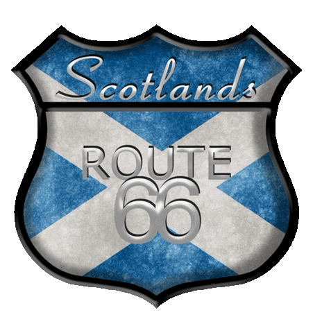 scotlandsroute66 scotland highlands aberdeen wick Sticker