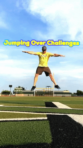 Jumping Fly High GIF by Tailgating Challenge
