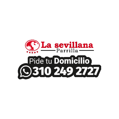 Parrilla Asados Sticker by La Sevillana