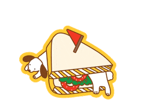 Dog Food Sticker