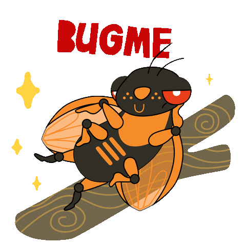 Brilho Sticker by Fran BugMe