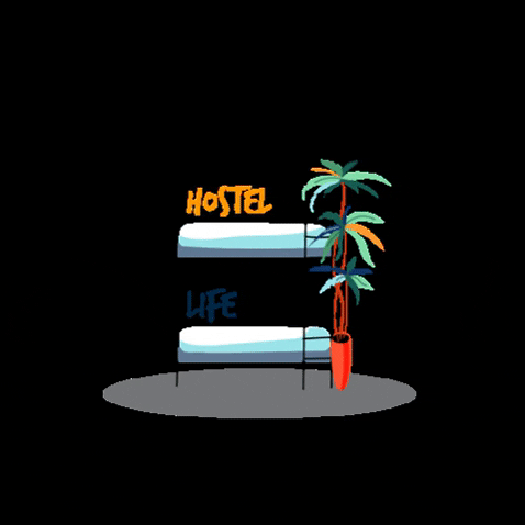 Life Hostel GIF by Best Hostels Indonesia