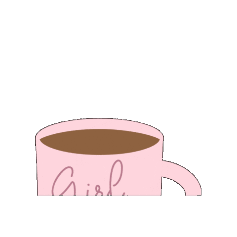 Girl Coffee Sticker by Mega Lash Academy