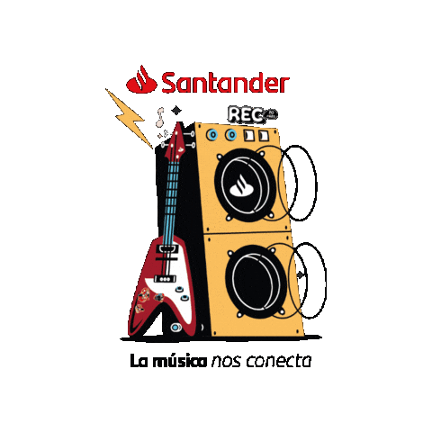 Rec Sticker by Banco Santander Chile