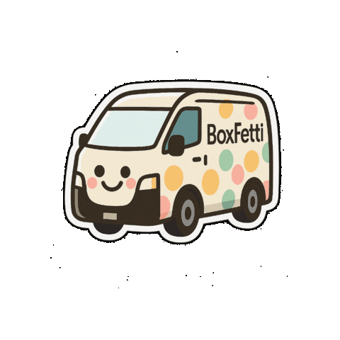 Boxfetti Sticker