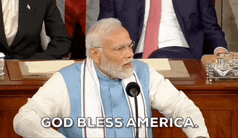 God Bless America India GIF by GIPHY News