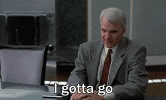 Leaving Steve Martin GIF by GIF Greeting Cards