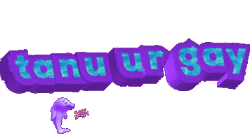Tanu Ur Gay Sticker