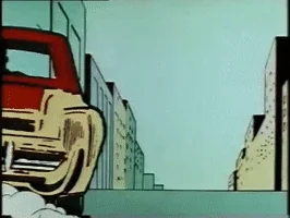 driving iron man GIF