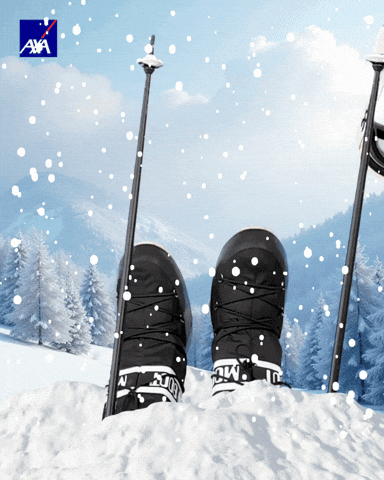 Snow Winter GIF by AXA_Deutschland