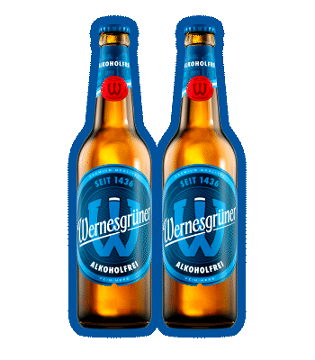 Beer Cheers Sticker by Wernesgrüner