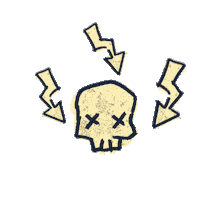 Skull Sticker