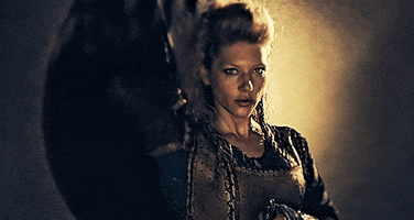 history channel woman GIF