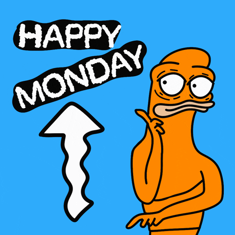 Good Morning Monday GIF by shremps