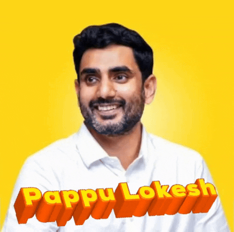 Pappu Lokesh GIF by Jagananna Connects