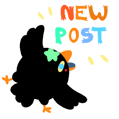 New Post Sticker