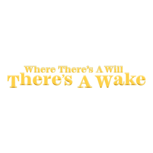 Where There's A Will, There's A Wake with Kathy Burke Podcast Sticker