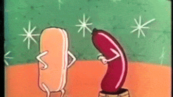 Drive In Hot Dog animated GIF