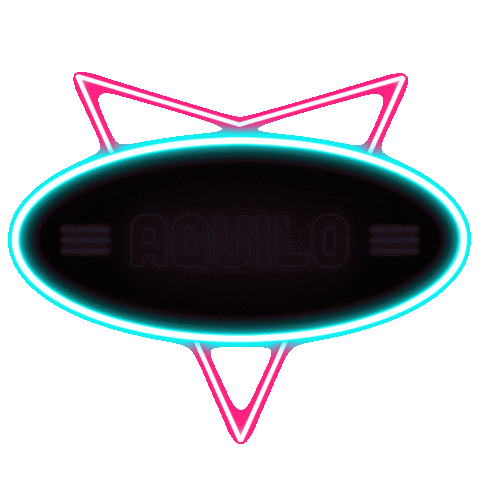 La Neon Sign Sticker by Aquilo