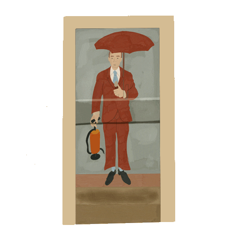 Door Porta Sticker