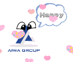 Aiwa Happy Sticker by Aiwa Group