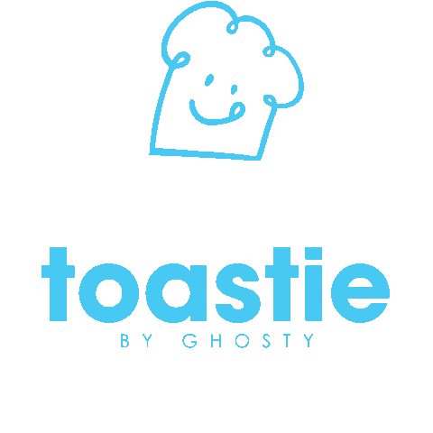Toastie By Ghosty Sticker