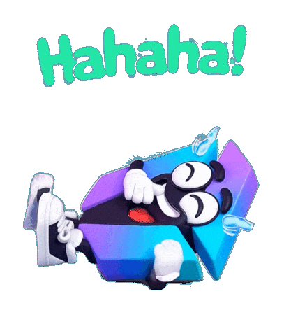 Comedy Laughing Sticker by IDX Solana