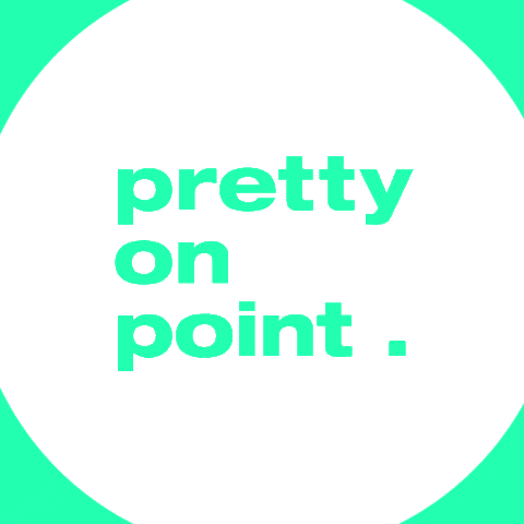 prettyonpoint Sticker