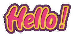 Good Day Hello Sticker