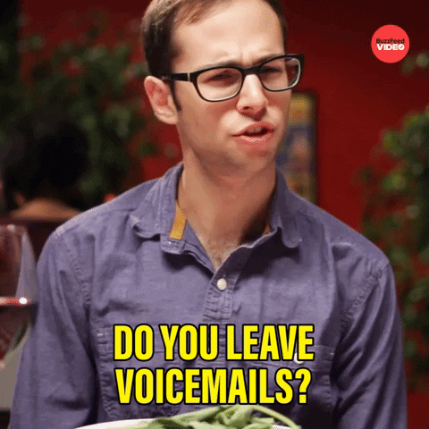 Date Voicemail GIF by BuzzFeed