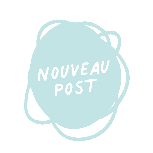 Nouveau Post Sticker