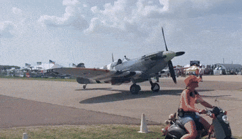 British Plane GIF