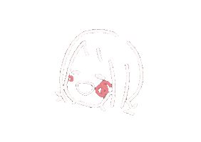 Happy おんなのこ Sticker