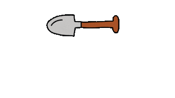 Shovel Schaufel Sticker by Niedersächsische Landjugend e.V.