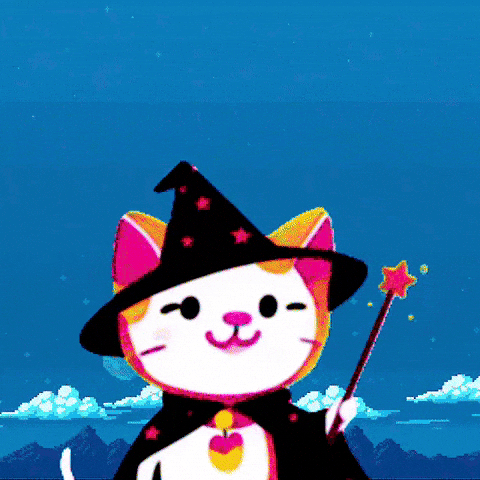 Halloween ねこ GIF