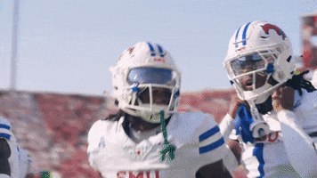 Point Up Lets Go GIF by SMU Football