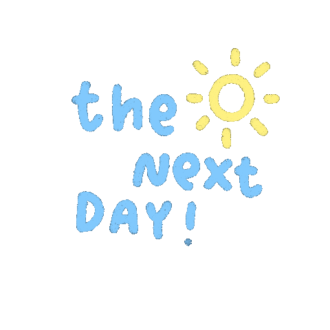 The Next Day Sticker