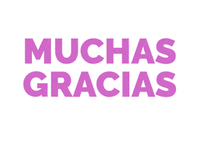 Muchas Gracias Sticker