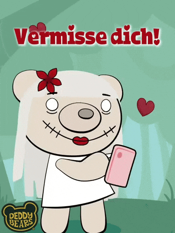 I Miss You Love GIF by DeddyBears