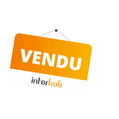 Immobilier Vendu Sticker by La Boîte Immo