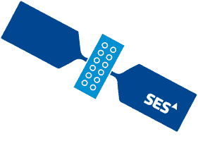 SES Satellites Sticker